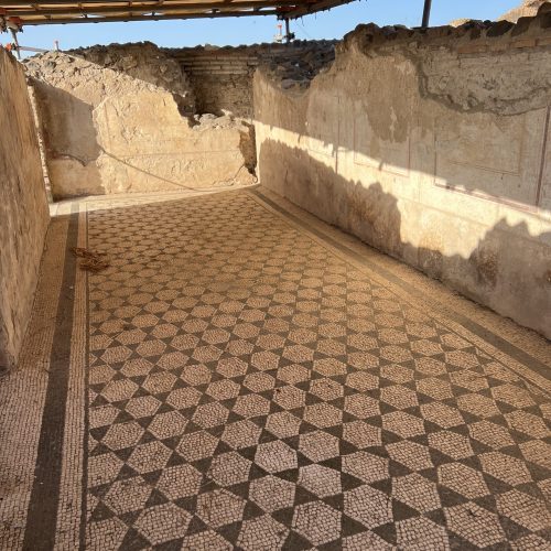 Appian way catacombs and Quintili villa