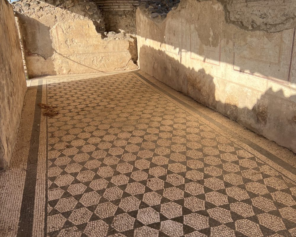 Appian way catacombs and Quintili villa