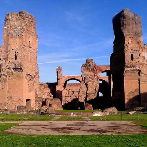 Caracalla thermal bath Rome
