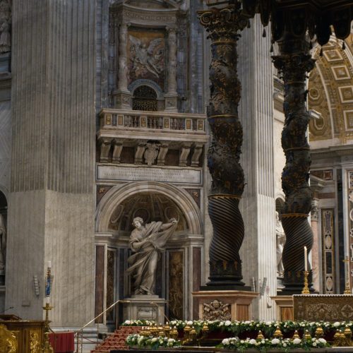 St. peter's basilica early morning